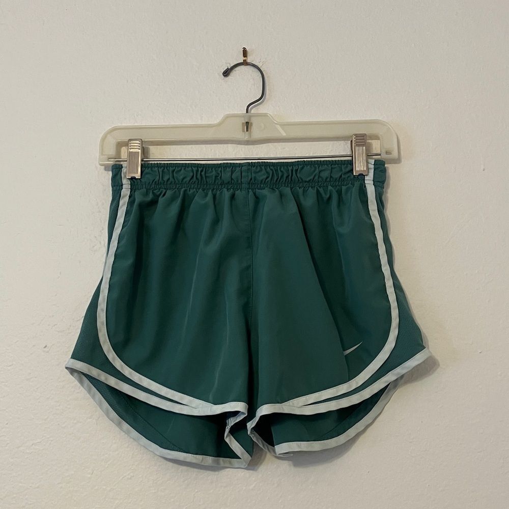 Green Nike Athletic Shorts Running Shorts Gym Shorts